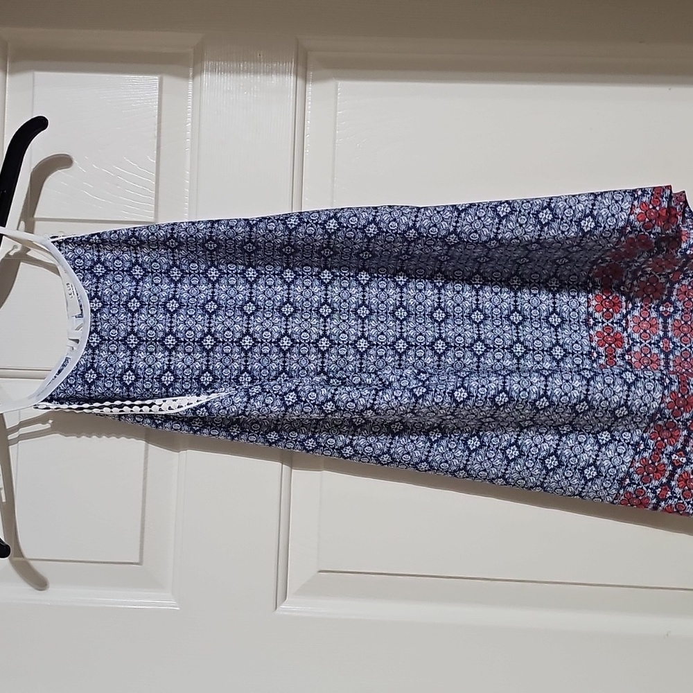 Le Lis Navy and White Floral Dress